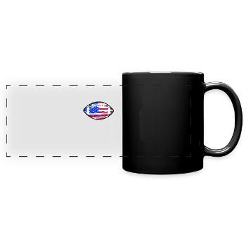 MEIN PERFECDT TAG 1. AUFWACHEN 2. VIDEOSPIELE SPIELEN - Panorama-Tasse farbig - Schwarz - Vorne