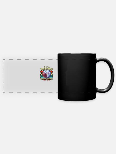 PLUTO NEVER FORGET 1930-2006 - Space Enthusiast - Full Colour Panoramic Mug - black