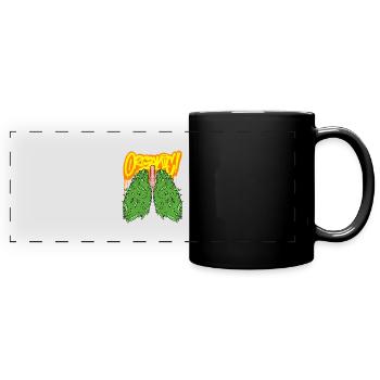 ORCANIC - Full Colour Panoramic Mug - black - Front