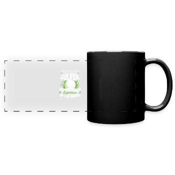 Je suis un grand golfeur - Mug panoramique uni - noir - Devant