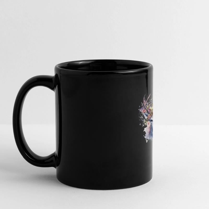 Replacement dirndl deer antlers deer Full Colour Panoramic Mug