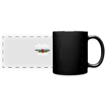 Ägypten - Panorama-Tasse farbig - Schwarz - Vorne
