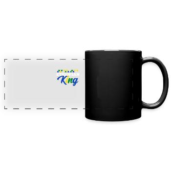 Äthiopien - Panorama-Tasse farbig - Schwarz - Vorne