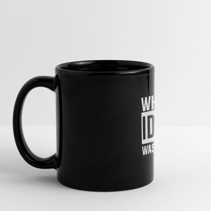 whose idea was this 2 Full Colour Panoramic Mug
