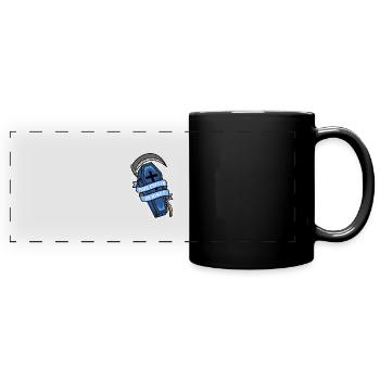 Votre cercueil ou le mien ? - Mug panoramique uni - noir - Devant