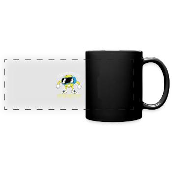 VR Brille Virtual Reality Gaming - Panorama-Tasse farbig - Schwarz - Vorne