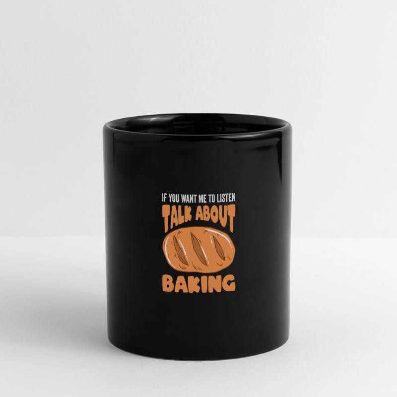 Baking Bread Bakery Bakery Bread Making Full Colour Panoramic Mug