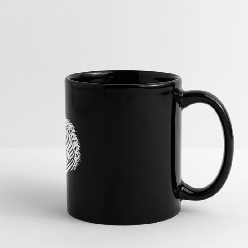 Zebra Elegant with Safari Stripe Pattern Full Colour Panoramic Mug