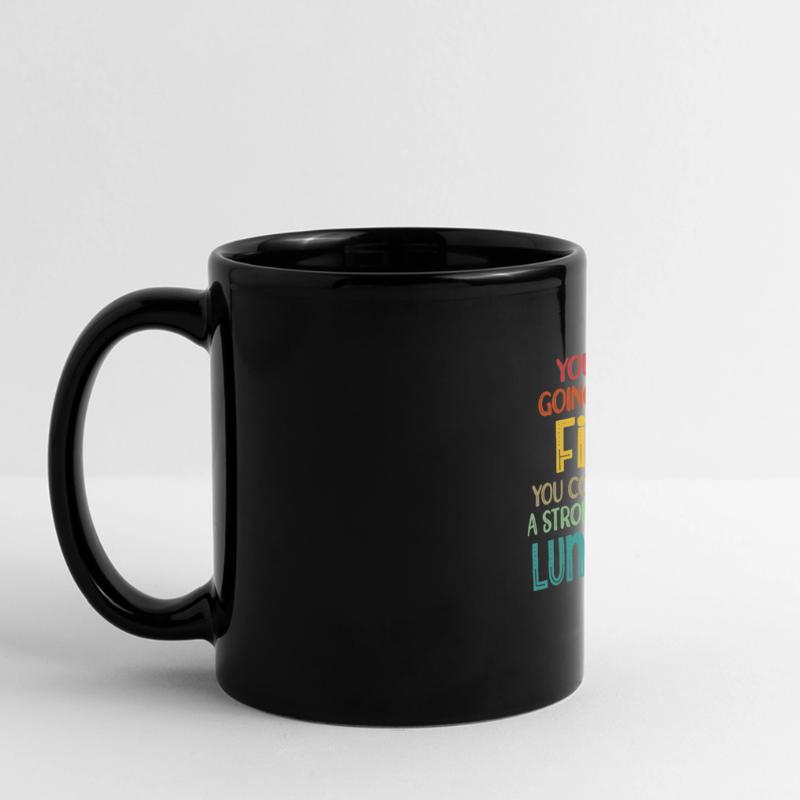 Es wird dir gut gehen. Du kommst aus einer langen Panorama-Tasse farbig