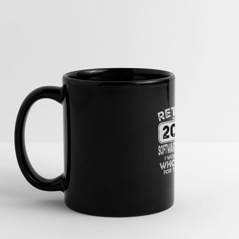 Retired Software developer 2024 Full Colour Panoramic Mug