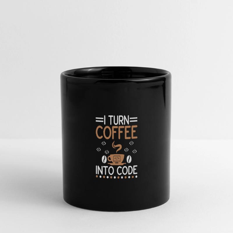 Coffee Coding Programmer Coder Developer Nerd Coff Full Colour Panoramic Mug