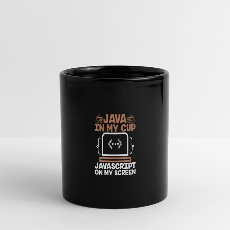 Coffee Coding Programmer Coder Developer Nerd Coff Full Colour Panoramic Mug