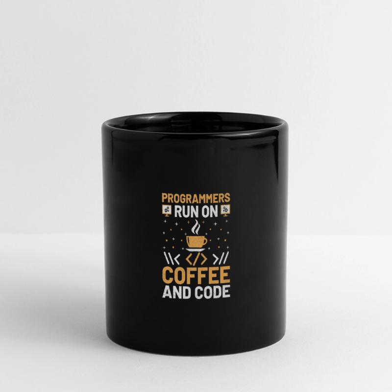 Coffee Coding Programmer Coder Developer Nerd Coff Full Colour Panoramic Mug