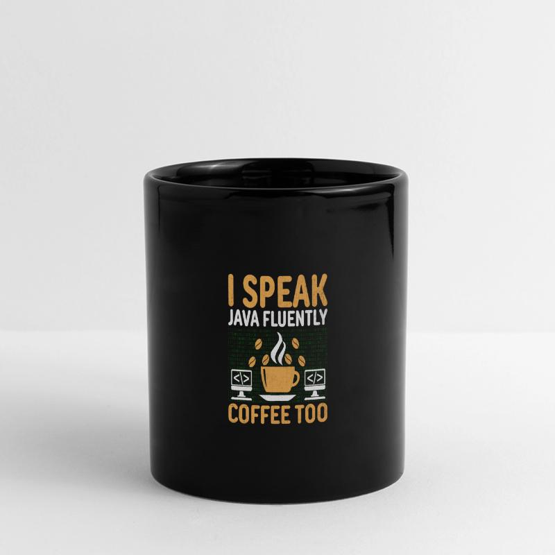 Café Codage Programmeur Codeur Développeur Nerd Coff Mug panoramique uni