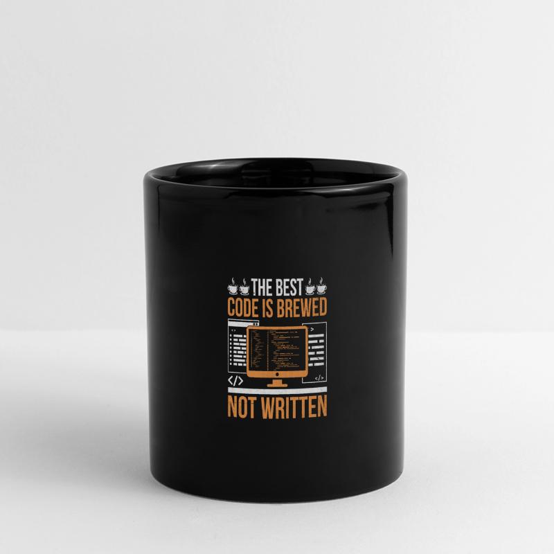 Café Codage Programmeur Codeur Développeur Nerd Coff Mug panoramique uni