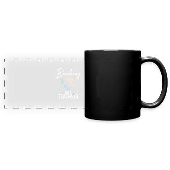 Retirement Gifts - Panorama-Tasse farbig - Schwarz - Vorne