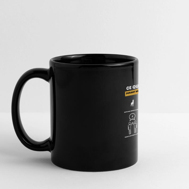 Deutscher Schäferhund Freizeitgeschenk Panorama-Tasse farbig