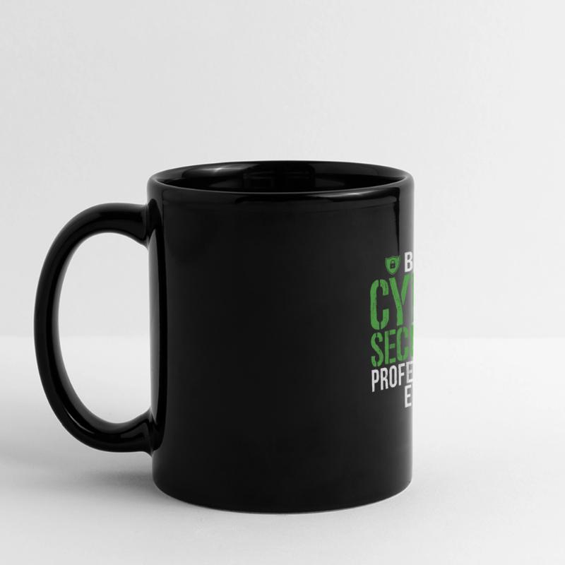 Cyber security hacker hacking Full Colour Panoramic Mug