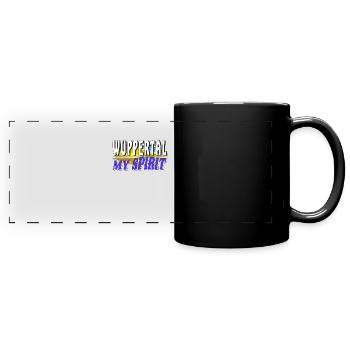 WUPPERTAL MY SPIRIT - Panorama-Tasse farbig - Schwarz - Vorne