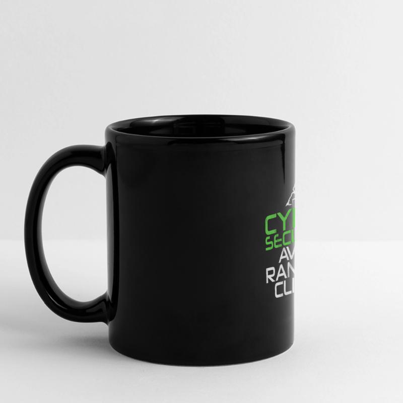 Cyber security hacker hacking Full Colour Panoramic Mug