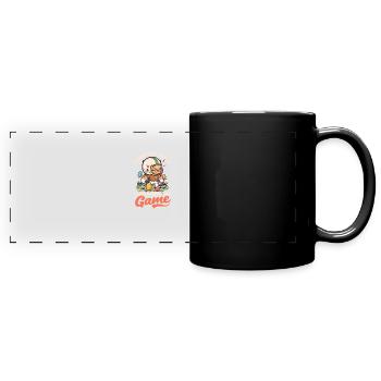 Football Easter Sorry What Said During Game - Full Colour Panoramic Mug - black - Front