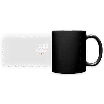 Team Cassoulet - Für Cassoulet-Fans - Panorama-Tasse farbig - Schwarz - Vorne