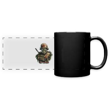 Meat Grinder - Full Colour Panoramic Mug - black - Front