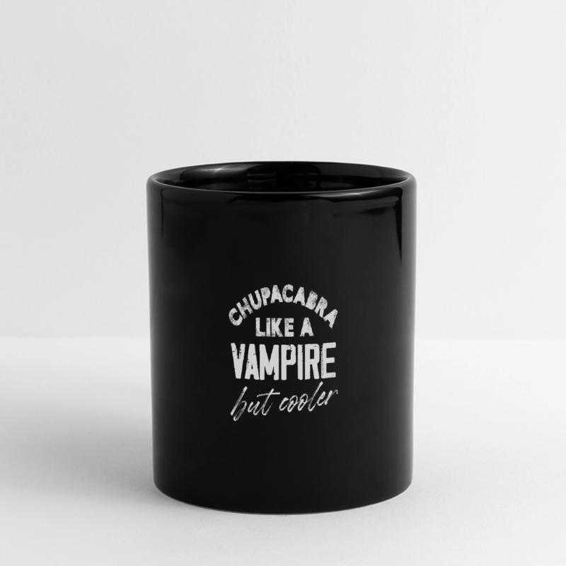 Chupacabra comme un vampire mais plus cool Mug panoramique uni
