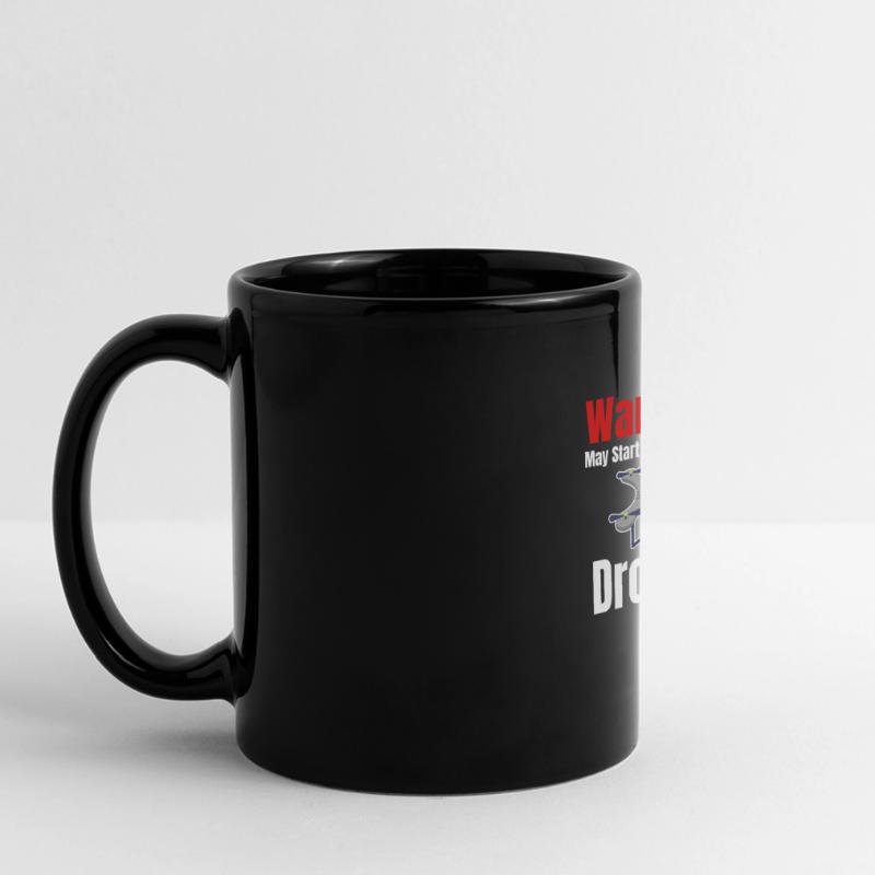 Warning: It may be that drones Full Colour Panoramic Mug