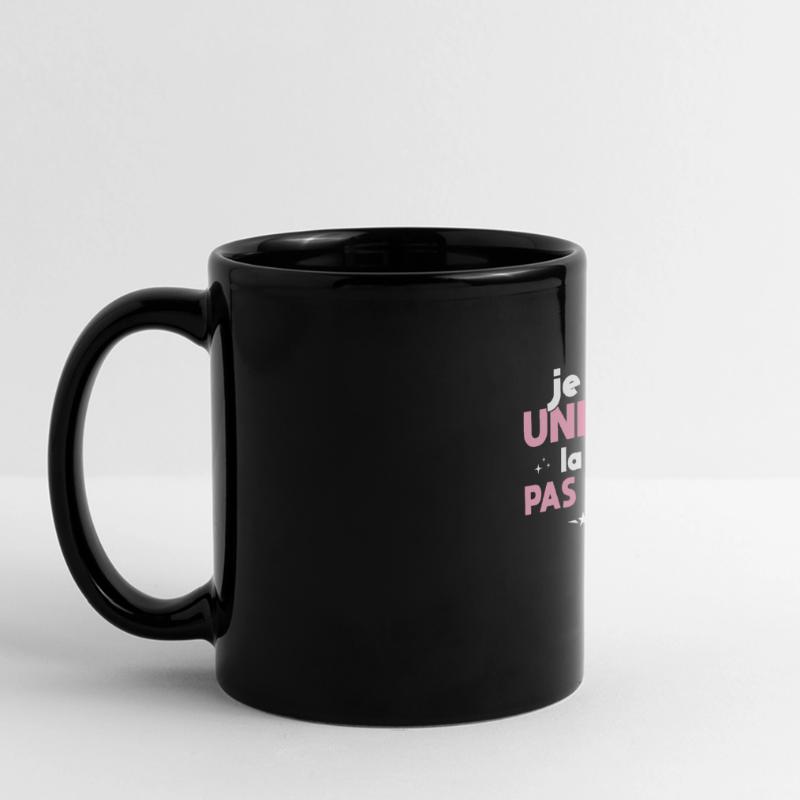 Ich bin eine Fee, die Fee, nicht Scheiße Panorama-Tasse farbig