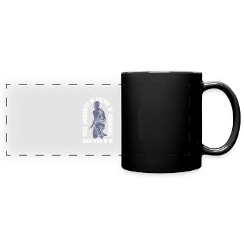 Dreams Of Renaissance Greek Mythology - Full Colour Panoramic Mug - black - Front