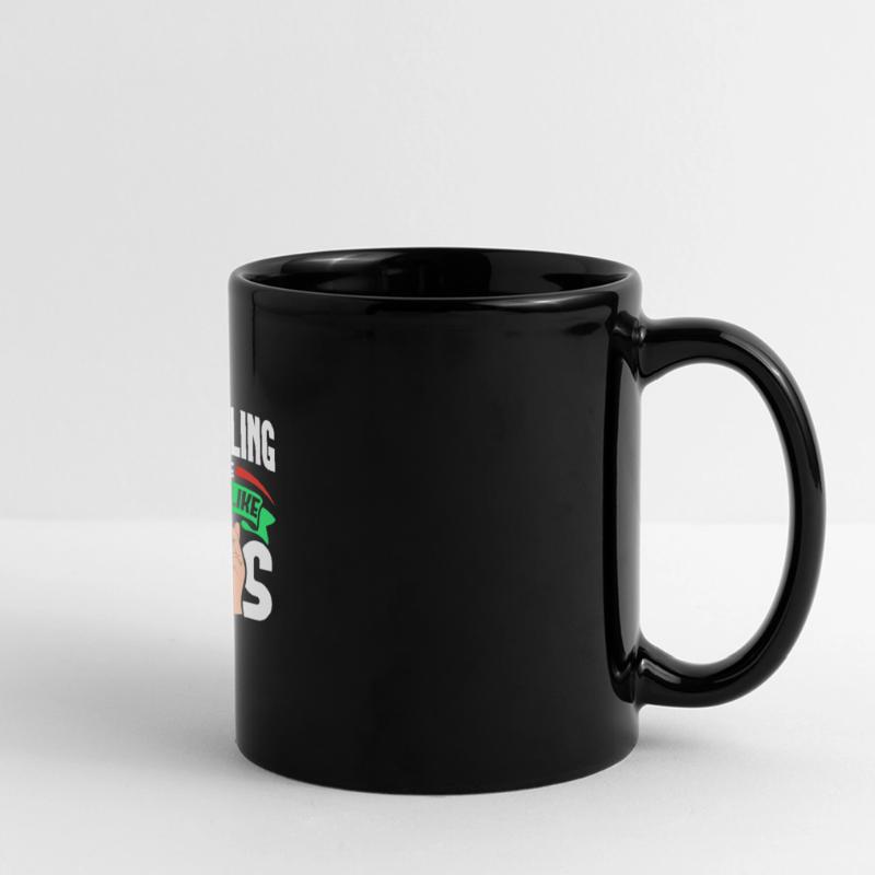 Lutter contre moi, c’est comme Mug panoramique uni