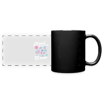 Hand sanitizer Hand washing - Full Colour Panoramic Mug - black - Front