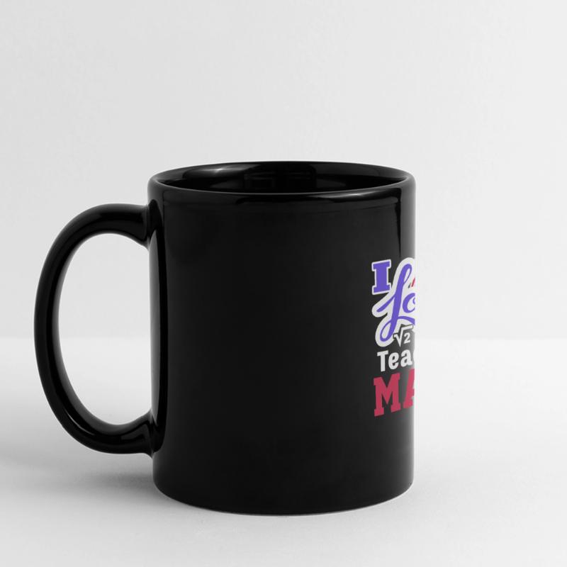 Math Teacher I Love Teaching Math Full Colour Panoramic Mug