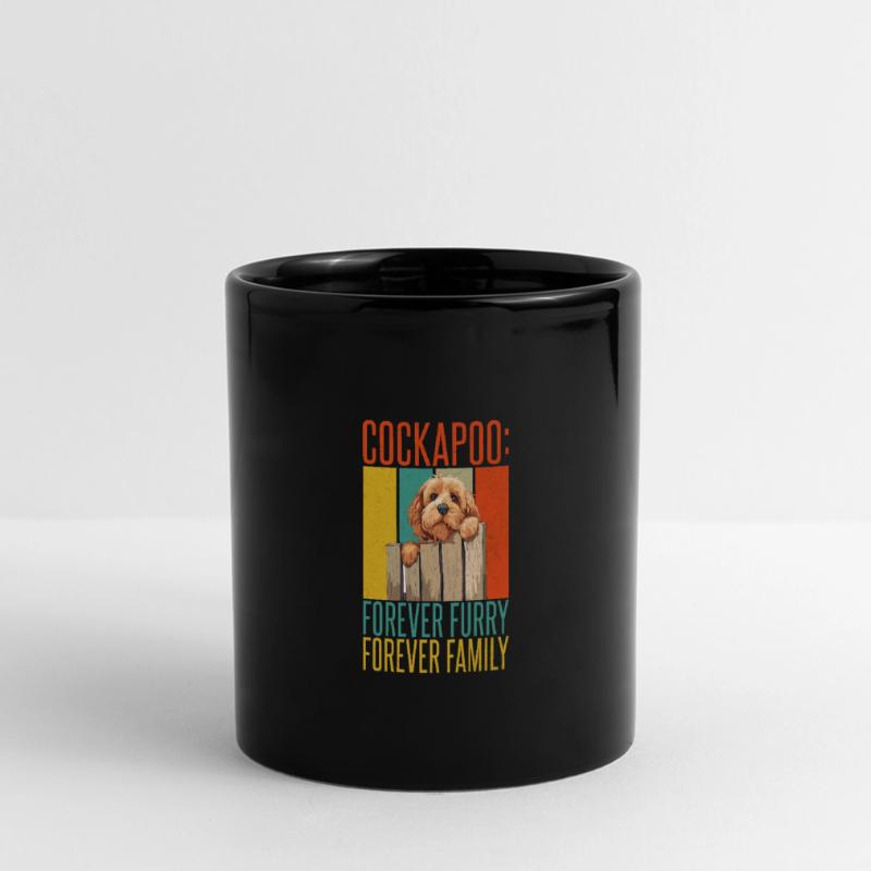 Prezenty Cockapoo Kolorowy kubek panoramiczny