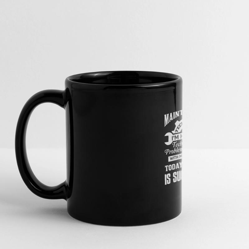 Maintenance Technician Having Technical Problems Full Colour Panoramic Mug