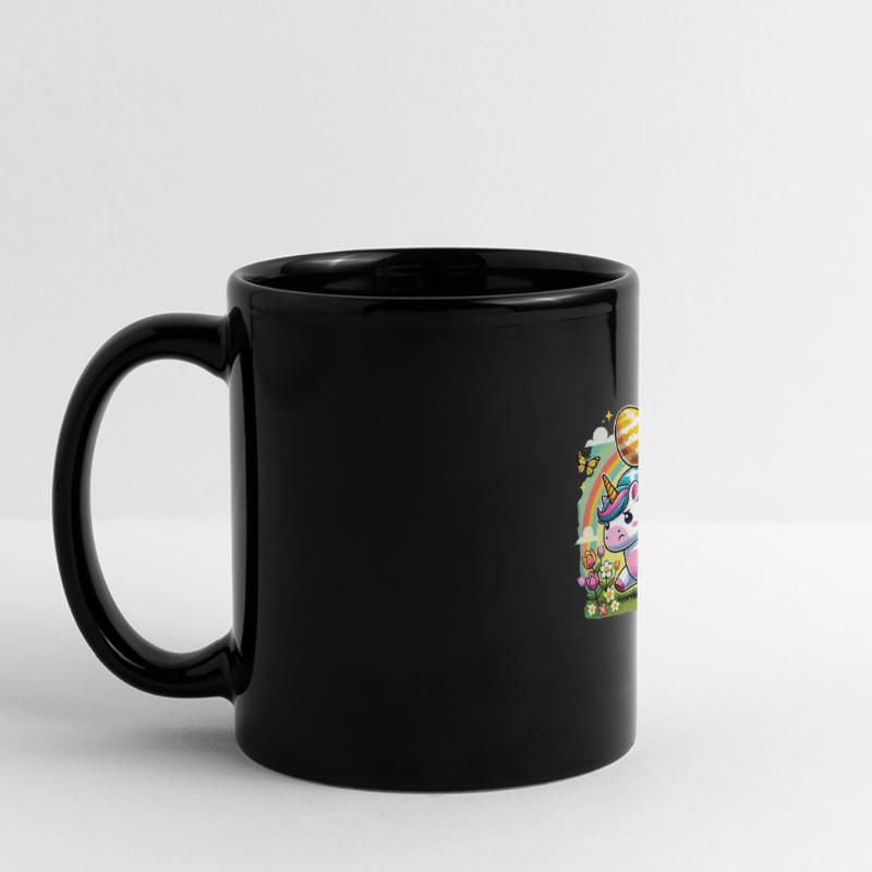 Easter Happy Easter Easter Bunny Easter Egg Spring Full Colour Panoramic Mug