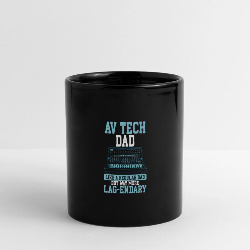 AV-Technik AV-Techniker Audiovisueller Techniker Panorama-Tasse farbig