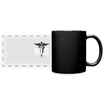 Scientifique de laboratoire médical Funny MLS Lab - Mug panoramique uni - noir - Devant