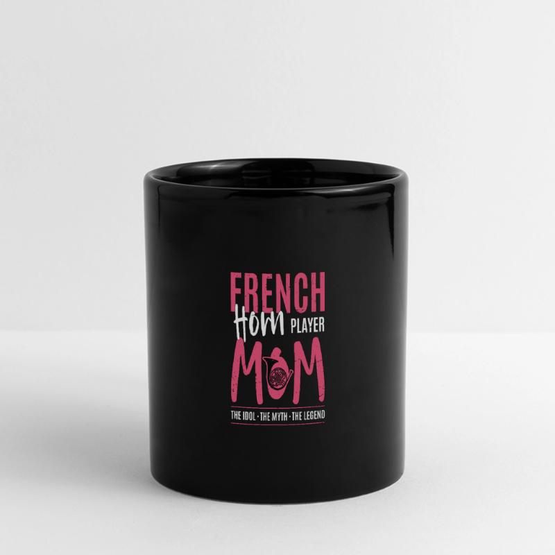 French Horn Player Mom The Idol The Horn Player Panorama-Tasse farbig