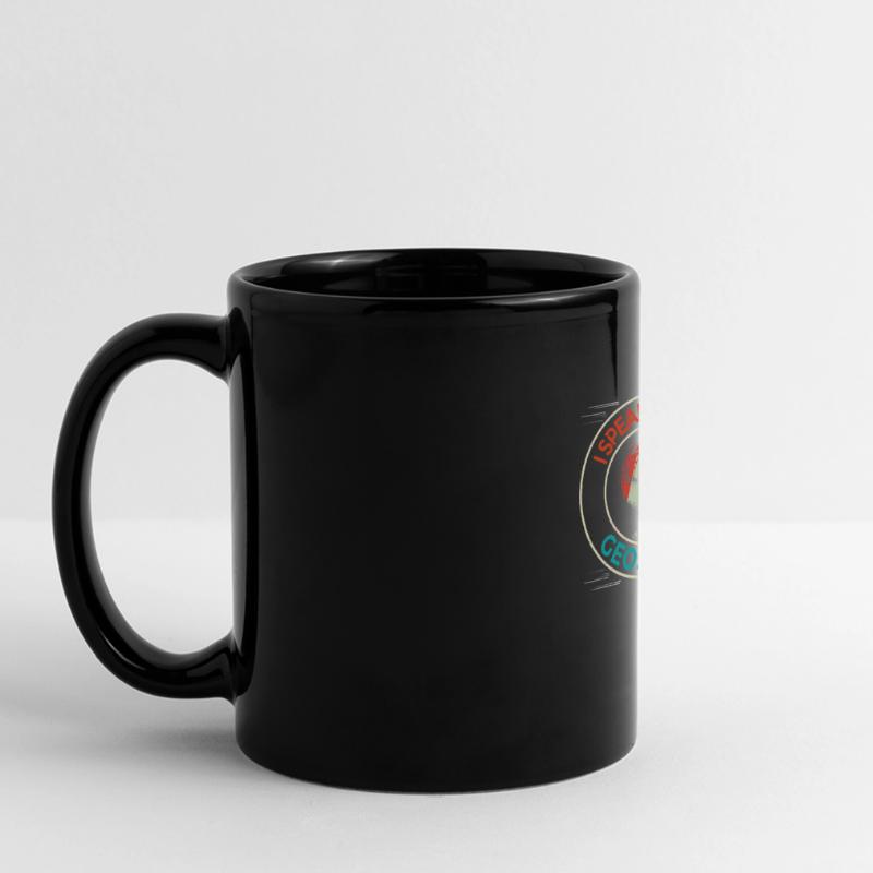 Systèmes d’Information Géographique Géospatial Mug panoramique uni