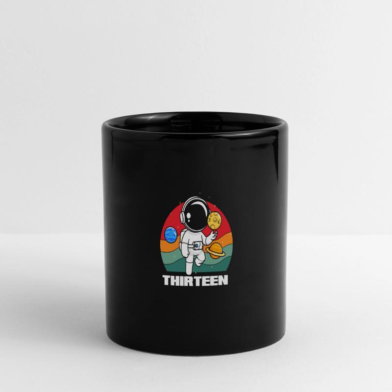 Space adventures for thirteen-year-olds Full Colour Panoramic Mug