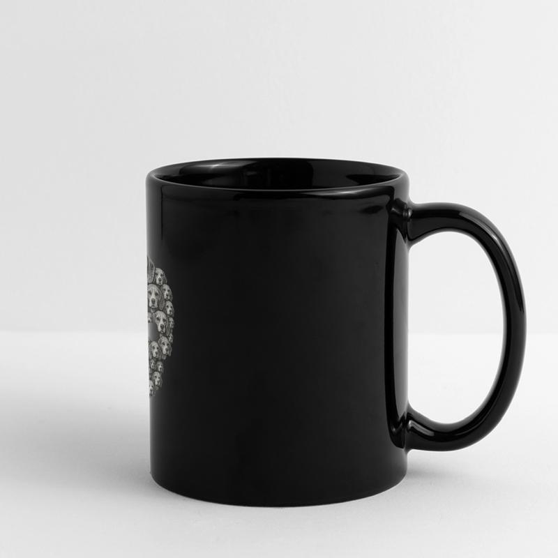 Beagle Panorama-Tasse farbig