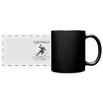 Hammersbald – Dieu nordique de l’impatience - Mug panoramique uni - noir - Devant
