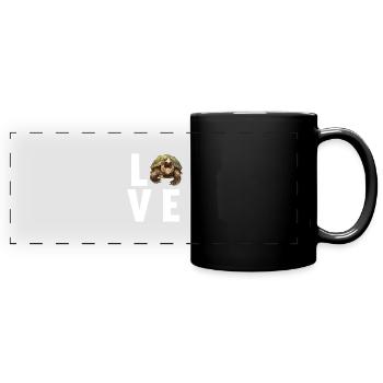Snapping Turtles Snapping Turtle - Full Colour Panoramic Mug - black - Front