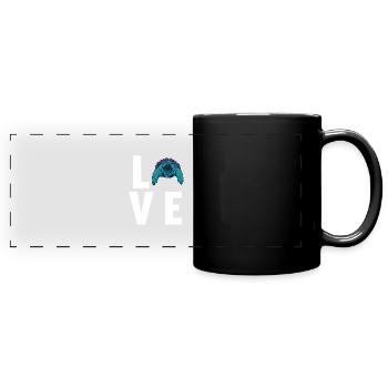 Snapping Turtles Snapping Turtle - Full Colour Panoramic Mug - black - Front