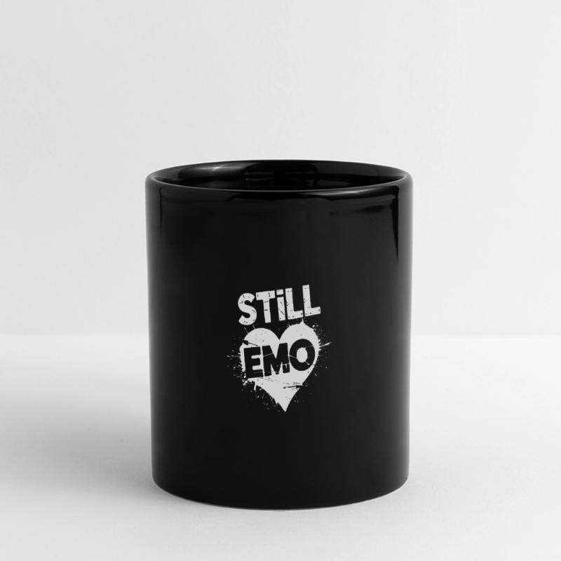 Still Emo! Emo Goth Alternative Panorama-Tasse farbig