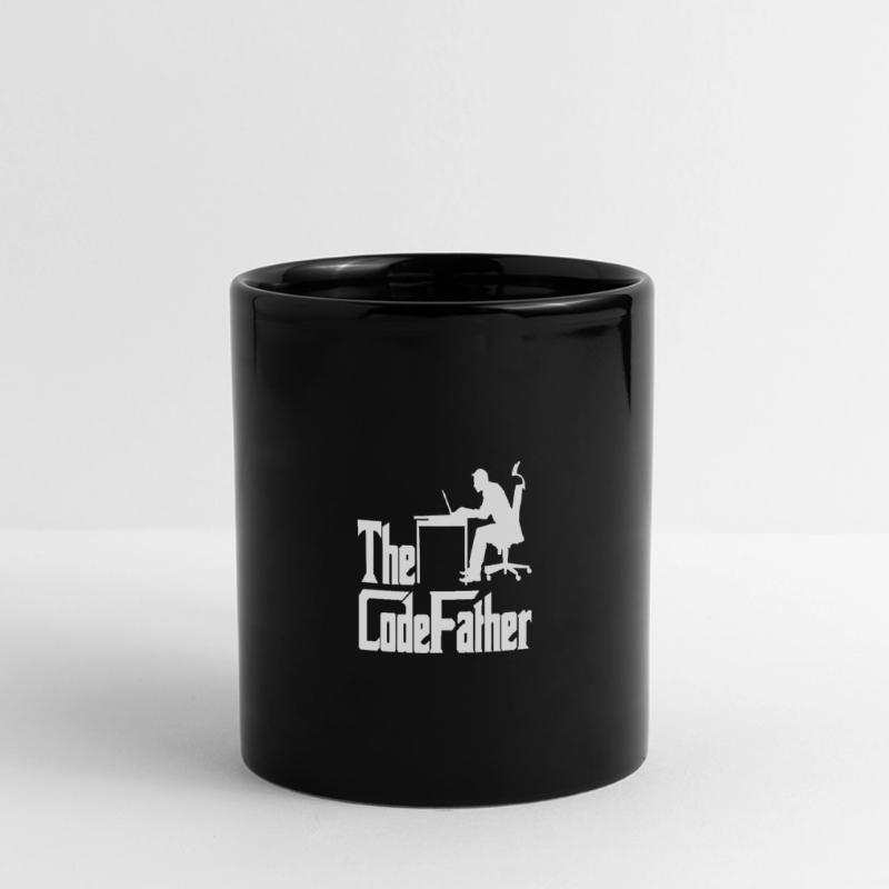 The Codefather Programmer Coder Developer Software Panorama-Tasse farbig
