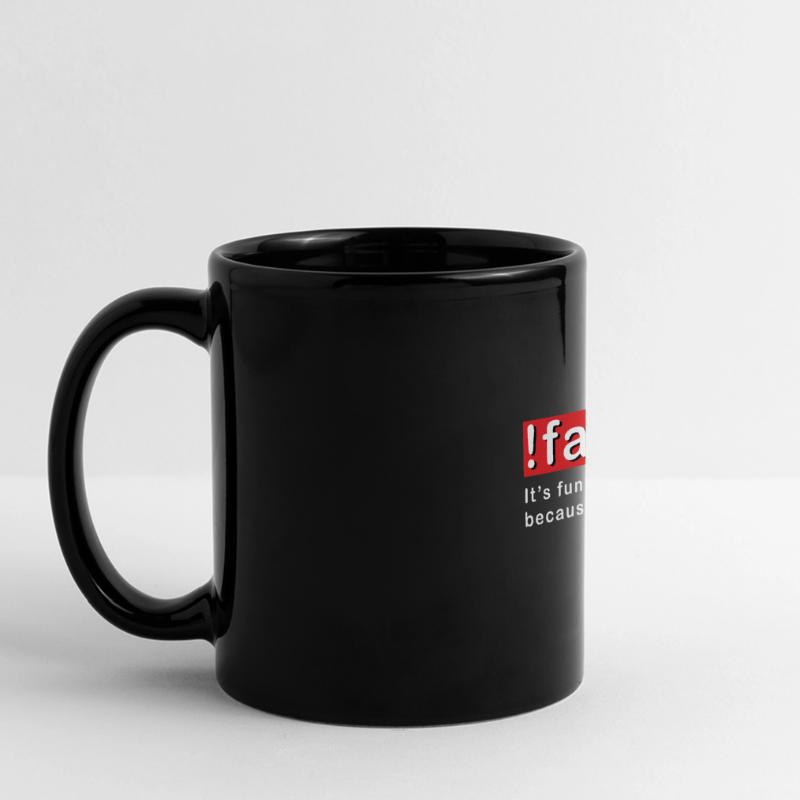False Programming Full Colour Panoramic Mug
