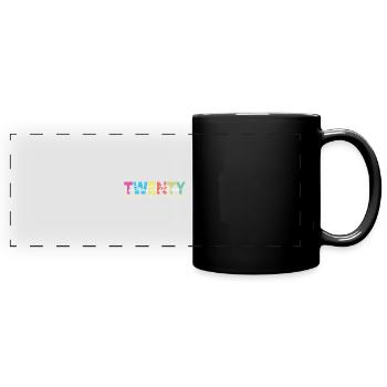 Happy New Year 2023 New Year's Eve Christmas - Full Colour Panoramic Mug - black - Front